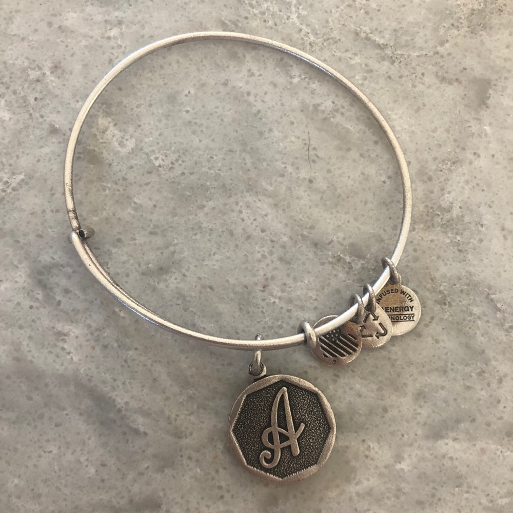 Alex and Ani Initial “A” Bangle